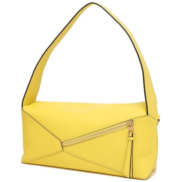 ロエベ ショルダーバッグ パズル ホーボーバッグ ナパカーフ イエロー レディース LOEWE A510J67X01 8240 詳細画像