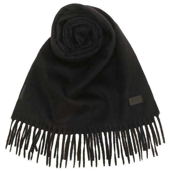サンローランパリ スカーフ マフラー フリンジ ブラック レディース SAINT LAURENT PARIS 490896 3Y201 1000 詳細画像