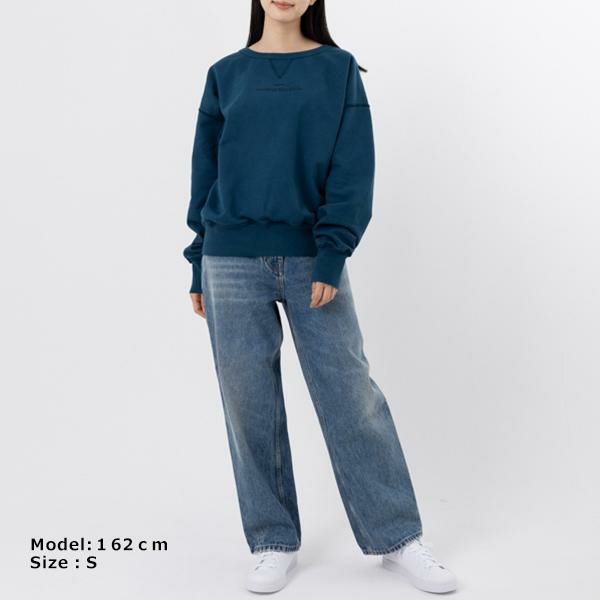 メゾンマルジェラ スウェットシャツ トップス プルオーバー ネイビー