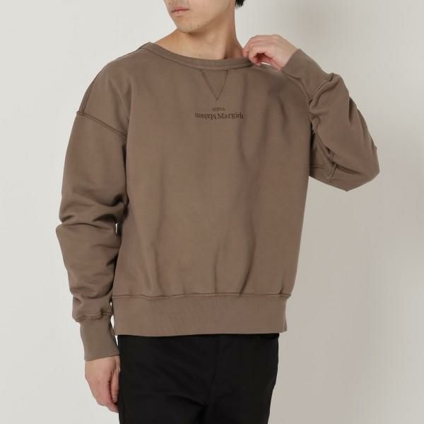 メゾンマルジェラ スウェットシャツ トップス ブラウン メンズ Maison Margiela S50GU0194 S25520 728 L メゾンマルジェラ スウェットシャツ トップス ブラウン メンズ Maison Margiela S50GU0194 S25520 728 L