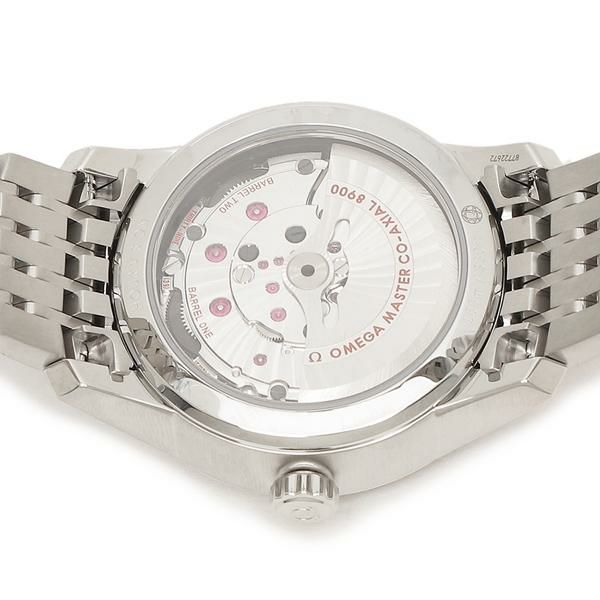 オメガ メンズ 時計 デヴィルアワービジョン 41mm 自動巻き ブラウン シルバー OMEGA 433.10.41.21.10.001 ステンレス 詳細画像