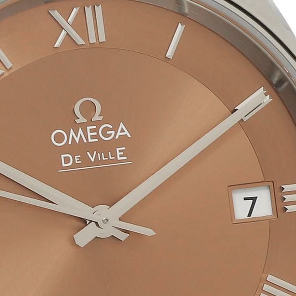 オメガ メンズ 時計 デヴィルアワービジョン 41mm 自動巻き ブラウン シルバー OMEGA 433.10.41.21.10.001 ステンレス 詳細画像