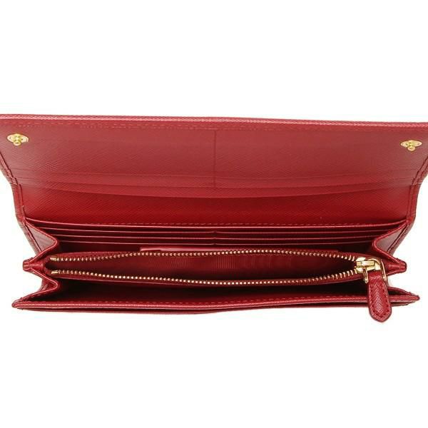 プラダ 財布 PRADA 1MH132 QHH F068Z SAFFIANO TRIANGOLO 長財布 FUOCO 詳細画像