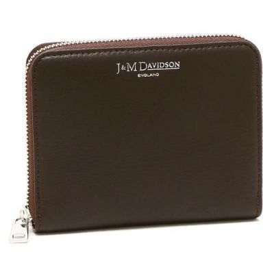 J&M Davidson 【返品OK】ジェイアンドエムデヴィッドソン 二つ折り財布