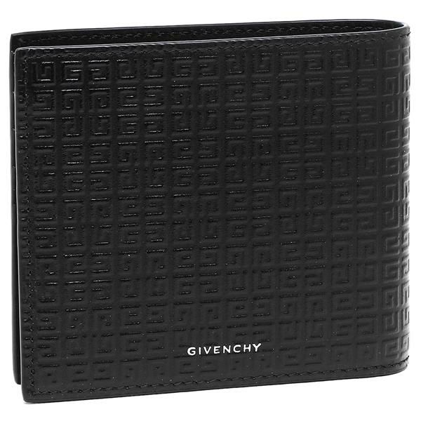 GIVENCHY ジバンシー 財布 折り財布 黒 メンズ レディース ブランド - 小物