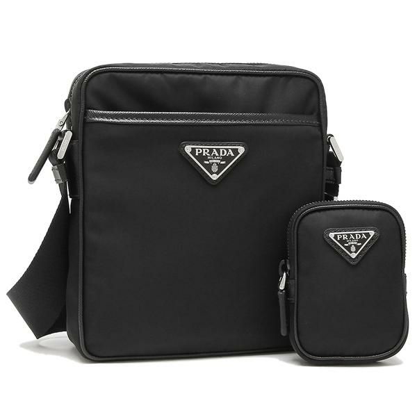 プラダ ショルダーバッグ リナイロン サフィアーノ ポーチ トライアングルロゴ ブラック メンズ レディース PRADA 2VH112 2DMH XOP F0002 プラダ ショルダーバッグ リナイロン サフィアーノ ポーチ トライアングルロゴ ブラック メンズ レディース PRADA 2VH112 2DMH XOP F0002