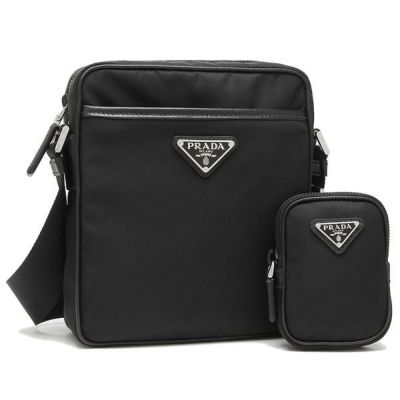 プラダ 帽子 ハット リナイロン バケットハット トライアングルロゴ ブラック メンズ レディース PRADA 2HC137 2DMI F0002