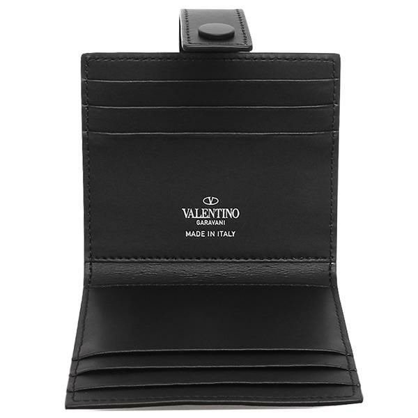 ヴァレンティノ カードケース VLTNロゴ ブラック メンズ VALENTINO