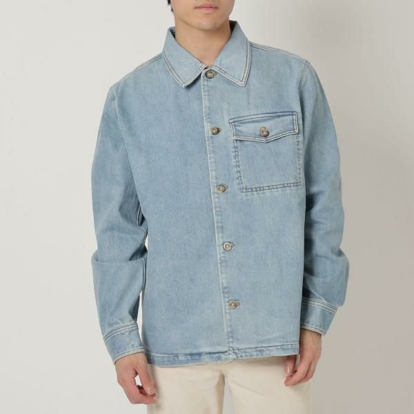 アーペーセー シャツ 長袖シャツ デニムシャツ ブルー メンズ APC COFDI H02784 IAL M アーペーセー シャツ 長袖シャツ デニムシャツ ブルー メンズ APC COFDI H02784 IAL M