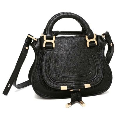 クロエ ハンドバッグ ショルダーバッグ マーシー 2WAY ブラック レディース CHLOE CHC23SS595 I31 001 クロエ ハンドバッグ ショルダーバッグ マーシー 2WAY ブラック