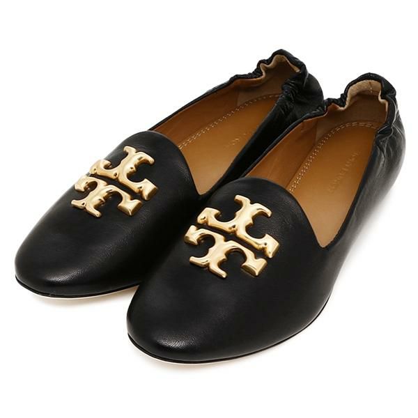 トリーバーチ バレエシューズ フラットシューズ エレノア ブラック レディース TORY BURCH 84922 006 7(約24cm)