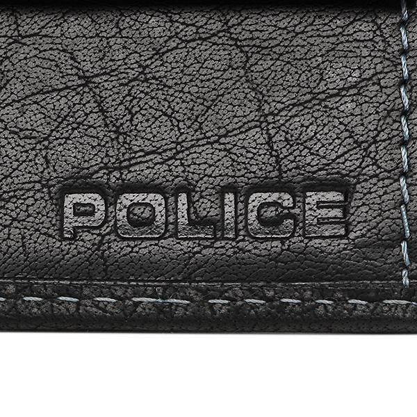 ポリス メンズ 折り財布 POLICE PLC113BKBL ブラック ブルー 詳細画像