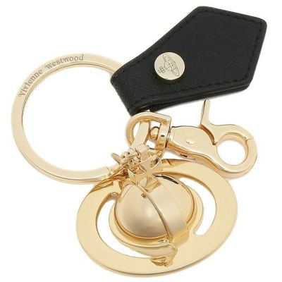 プラダ キーリング キーホルダー サフィアーノ ハート レディース