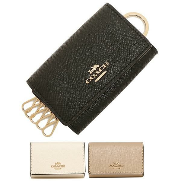 コーチ キーケース メンズ COACH F76741 (1)IMBLK ブラック コーチ キーケース メンズ COACH F76741 (1)IMBLK ブラック
