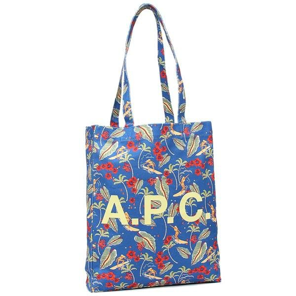 アーペーセー トートバッグ ブルー メンズ レディース APC M61442 COGFE IAH DARK BLUE A4対応 マルチカラー