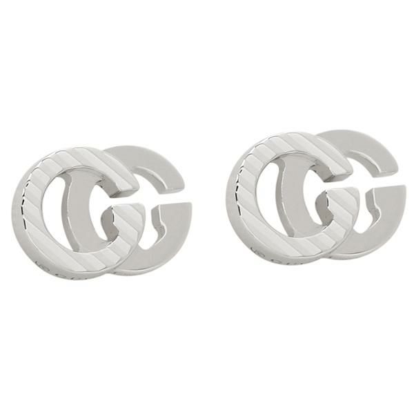 グッチ ピアス アクセサリー GGランニング ダブルG ホワイト レディース GUCCI 652219 j8500 9000