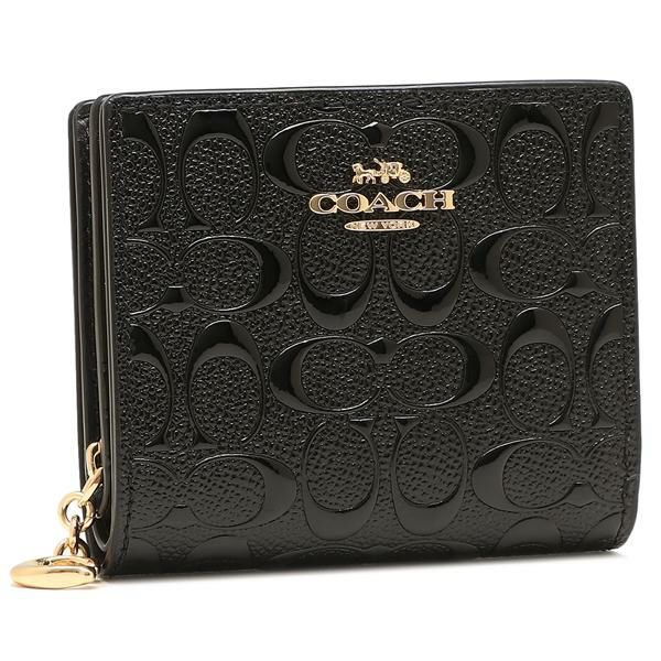 大得価HOT】 COACH コーチ スナップ折財布 チェック柄 新品