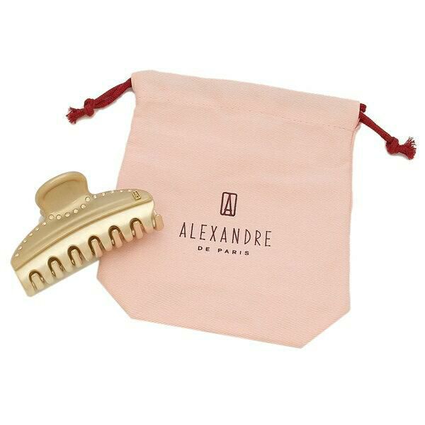 【美品】アレクサンドルドゥパリ M ヘアクリップ　人気のゴールド 完売品 アレクサンドルドゥパリ ヘアクリップ ヘアアクセサリー ヴァンドーム