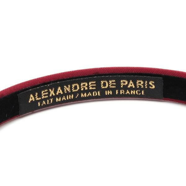 アレクサンドルドゥパリ カチューシャ ヘアアクセサリー マシェール