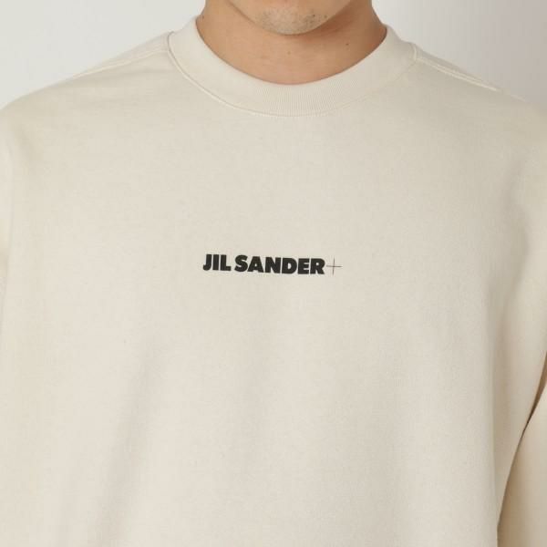 ジルサンダー スウェット トレーナー ベージュ メンズ JIL SANDER