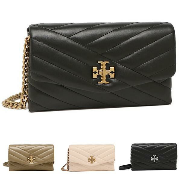 トリーバーチ 長財布 キラ チェーンウォレット レディース TORY BURCH 90343 (1)001 BLACK ブラック