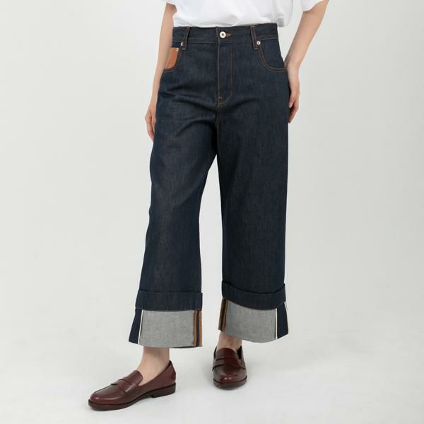 ロエベ デニム ジーンズ フィッシャーマンジーンズ ボトムス ブルー レディース LOEWE S359Y11X68 2834 38(約M) ロエベ デニム ジーンズ フィッシャーマンジーンズ ボトムス ブルー レディース LOEWE S359Y11X68 2834 38(約M)
