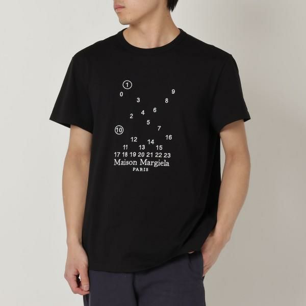 メゾンマルジェラ Tシャツ 半袖カットソー トップス ブラック メンズ Maison Margiela S50GC0684 S22816 900 L メゾンマルジェラ Tシャツ 半袖カットソー トップス ブラック メンズ Maison Margiela S50GC0684 S22816 900 L