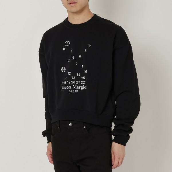 メゾンマルジェラ スウェットシャツ プルオーバー トップス ブラック メンズ Maison Margiela S51GU0118 S25540 900 L メゾンマルジェラ スウェットシャツ プルオーバー トップス ブラック メンズ Maison Margiela S51GU0118 S25540 900 L