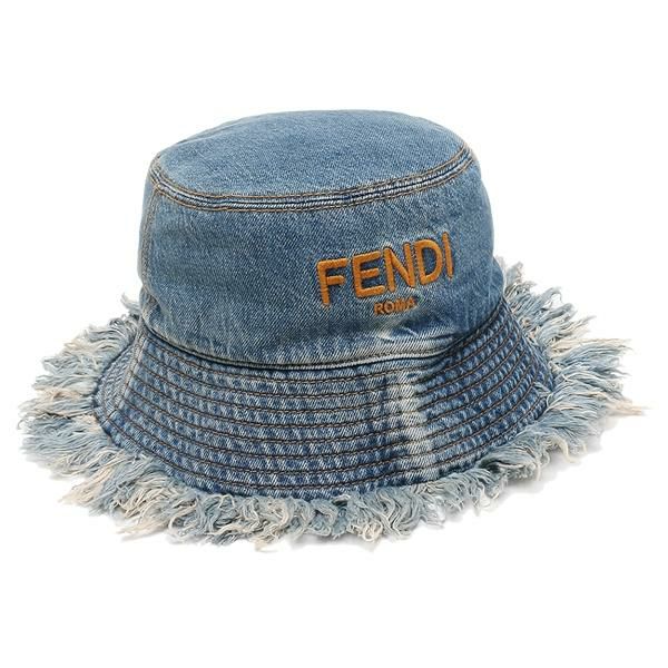 FENDI 青x白 バケットハット L 新品 | gulatilaw.com