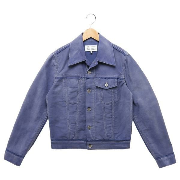 メゾンマルジェラ ジャケット アウター ブルー レディース Maison Margiela S51AM0487 S76543 477 38(約Sサイズ) メゾンマルジェラ ジャケット アウター ブルー レディース Maison Margiela S51AM0487 S76543 477 38(約Sサイズ)