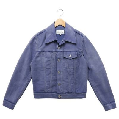 メゾンマルジェラ スウェットシャツ トップス プルオーバー ネイビー