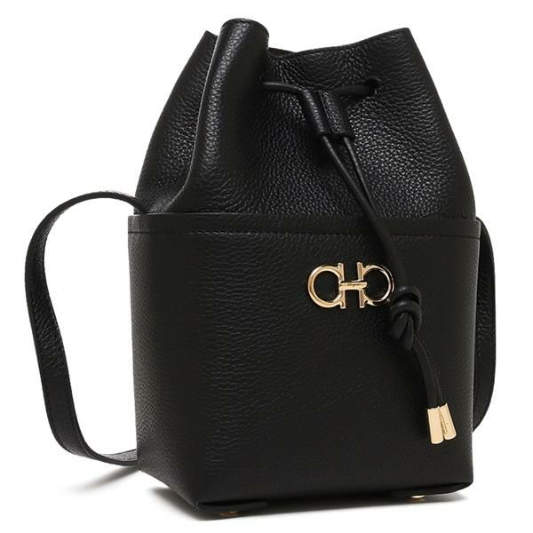 フェラガモ ショルダーバッグ ガンチーノソフト ミニバッグ ブラック レディース FERRAGAMO 212970 759566 フェラガモ ショルダーバッグ ガンチーノソフト ミニバッグ ブラック レディース FERRAGAMO 212970 759566