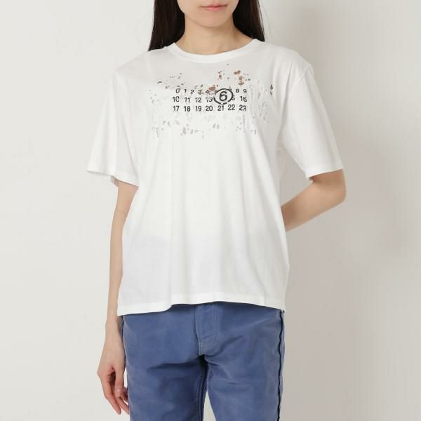 希少　MM6 Maison Margiela　半袖　ここのえ期　6 カレンダー MM6 Maison Margiela (エムエムシックス メゾン マルジェラ