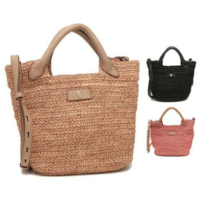 HELEN KAMINSKI クロシェ×レザーエッセンシャルハンドバッグ HELEN KAMINSKI クロシェ×レザーエッセンシャルハンドバッグ バッグ