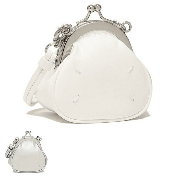 メゾンマルジェラ ポーチ タビ フレーム マイクロ コインケース ミニ財布 レディース Maison Margiela SA1VL0004 P5390 P5443 (1)SILVER(T9002) シルバー