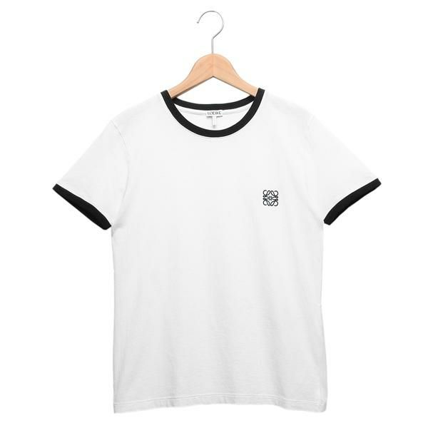 ロエベ Tシャツ アナグラム スリムフィット ホワイト レディース LOEWE