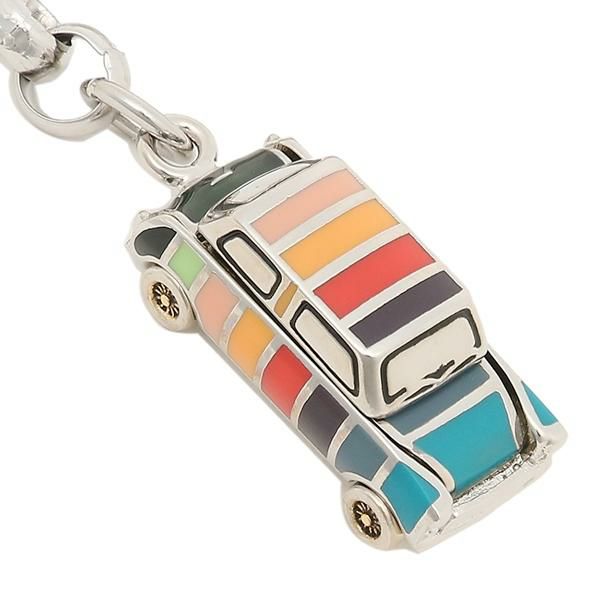 ポールスミス Paul Smith ミニカーキーホルダー ポールスミス キーホルダー ミニクーパー マルチストライプ