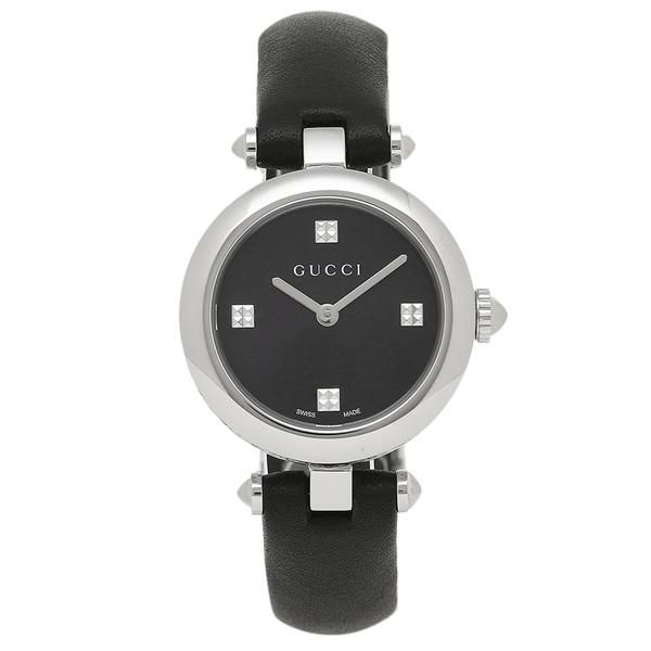 グッチ 時計 GUCCI YA141506 ディアマンティッシマ レディース腕時計 ウォッチ シルバー/ブラック