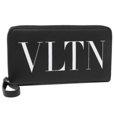 ヴァレンティノ ストール マフラー Vロゴ ニットスカーフ ネイビー