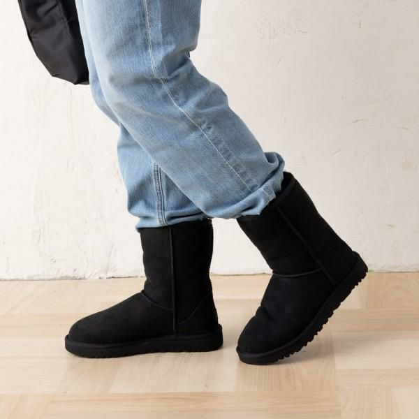 アグ ブーツ クラシック ショート ブラック レディース UGG 1016223 BLK 5(約22.0cm)