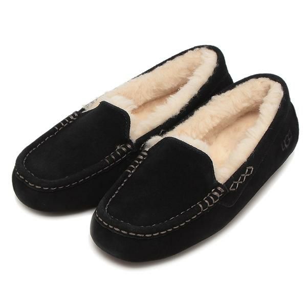 アグ スリッポン デッキシューズ・モカシン アンスレー ブラック レディース UGG 1106878 BLK 5(約22.0cm)