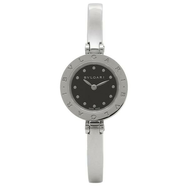 BVLGARI 腕時計 レディース ブルガリ BZ23BSS M ブラック シルバー