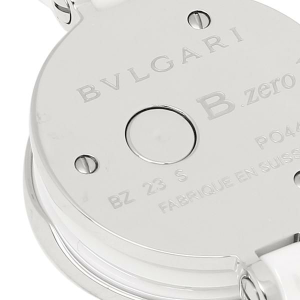 BVLGARI 腕時計 レディース ブルガリ BZ23WSCC M ホワイト シルバー 詳細画像