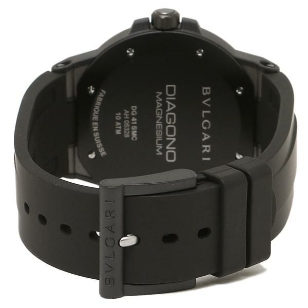 BVLGARI 腕時計 レディース ブルガリ DG41C14SMCVD グレー ブラック 詳細画像