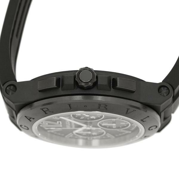 BVLGARI 腕時計 メンズ ブルガリ DG42BSMCVDCH ブラック 詳細画像