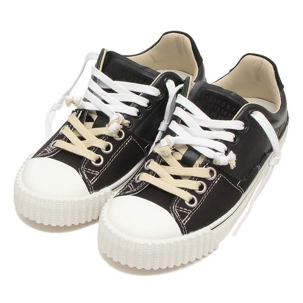 メゾンマルジェラ スニーカー ニューエボリューション ブラック レディース Maison Margiela S58WS0234 P5063 H8588 36(約22cm)