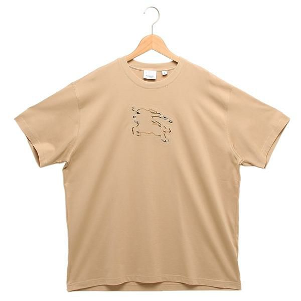 バーバリー Tシャツ カットソー 半袖カットソー トップス ベージュ メンズ BURBERRY 8072703 A7405 M バーバリー Tシャツ カットソー 半袖カットソー トップス ベージュ メンズ BURBERRY 8072703 A7405 M
