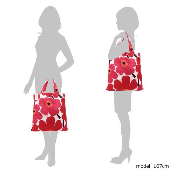 マリメッコ トートバッグ ピエニウニッコ A4対応 レッド レディース MARIMEKKO 067572 001 詳細画像