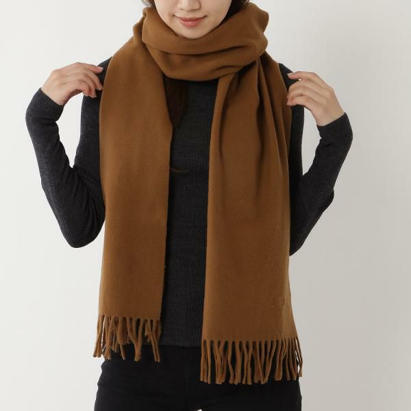 アーペーセー マフラー ブラウン メンズ レディース ユニセックス APC