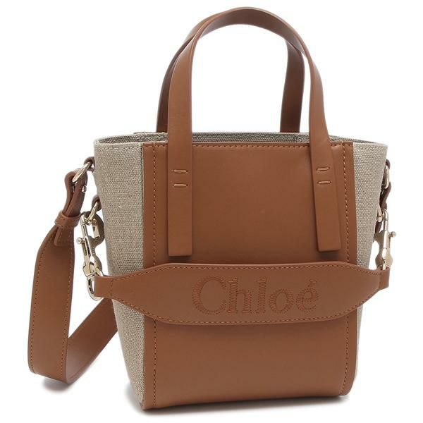 クロエ ハンドバッグ ショルダーバッグ クロエセンス 2WAY ブラウン レディース CHLOE CHC23AS425L16247 247 CHLOE SENSE CARAMEL マルチカラー